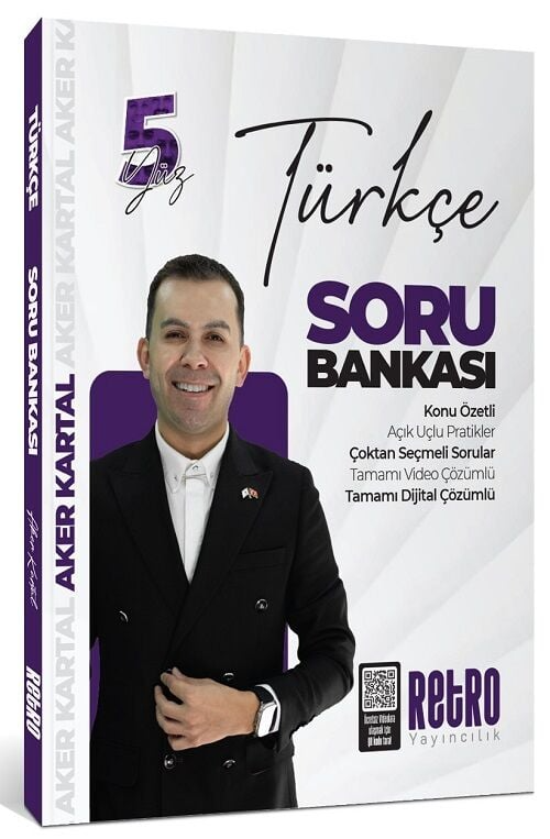 2025 KPSS Model Aker Kartal Türkçe Soru Bankası Retro Yayıncılık