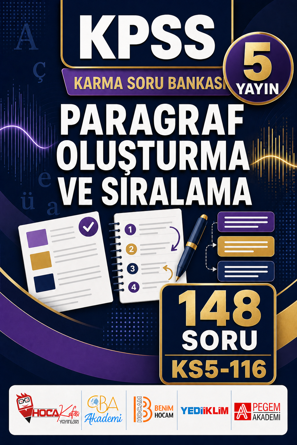 Paragraf Oluşturma ve Sıralama 5 Yayın 148 Soru