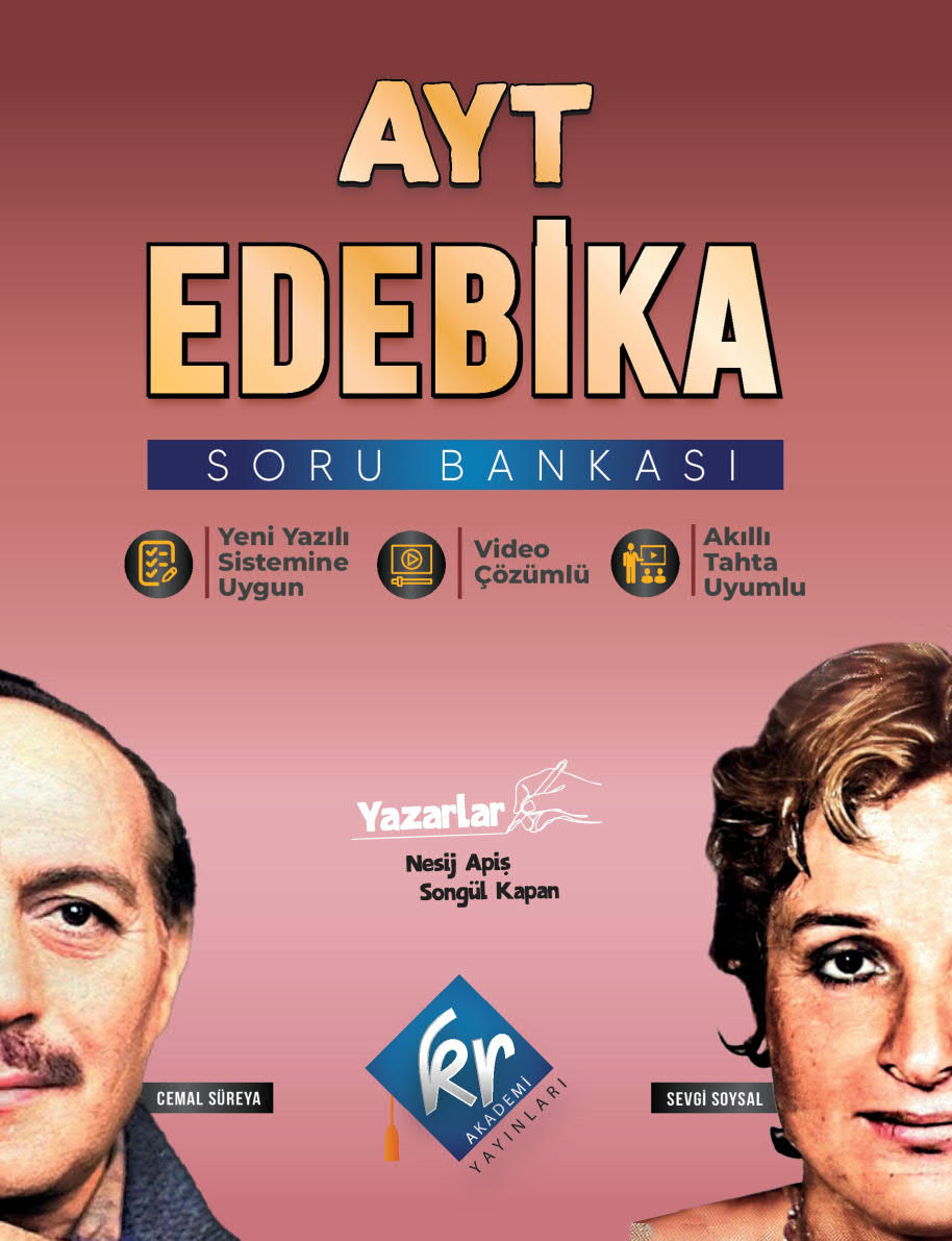 AYT Edebika Soru Bankası KR Akademi Yayınları