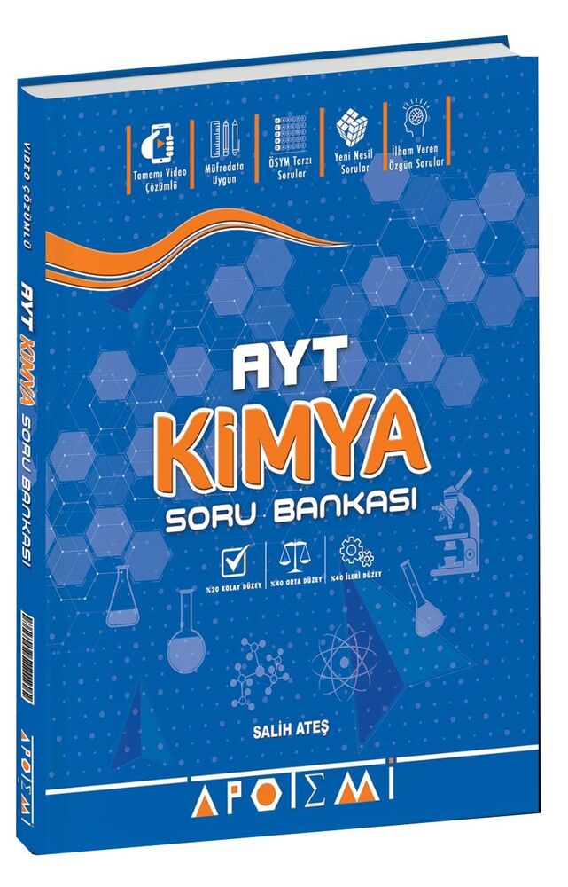 AYT Kimya Soru Bankası Apotemi Yayınları