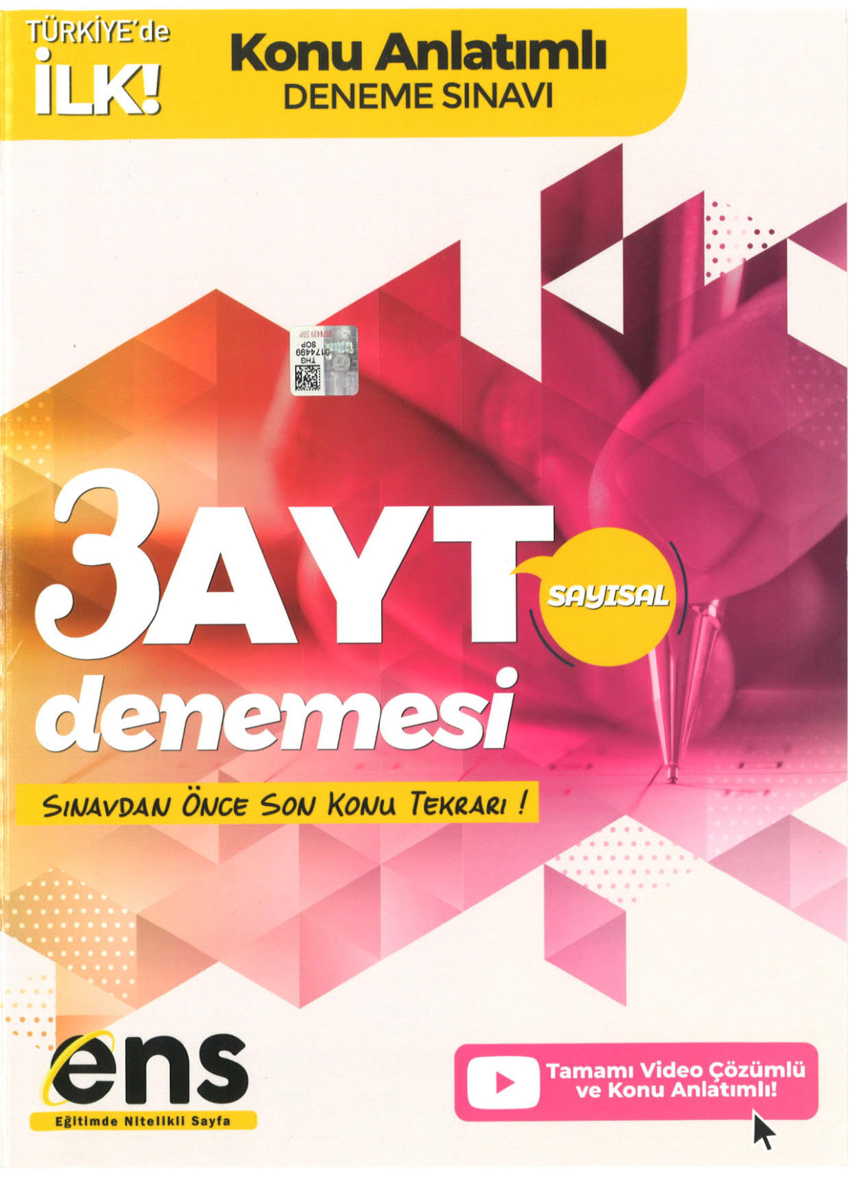 AYT Sayısal Destek 3 lü Özel Konu Anlatımlı Deneme