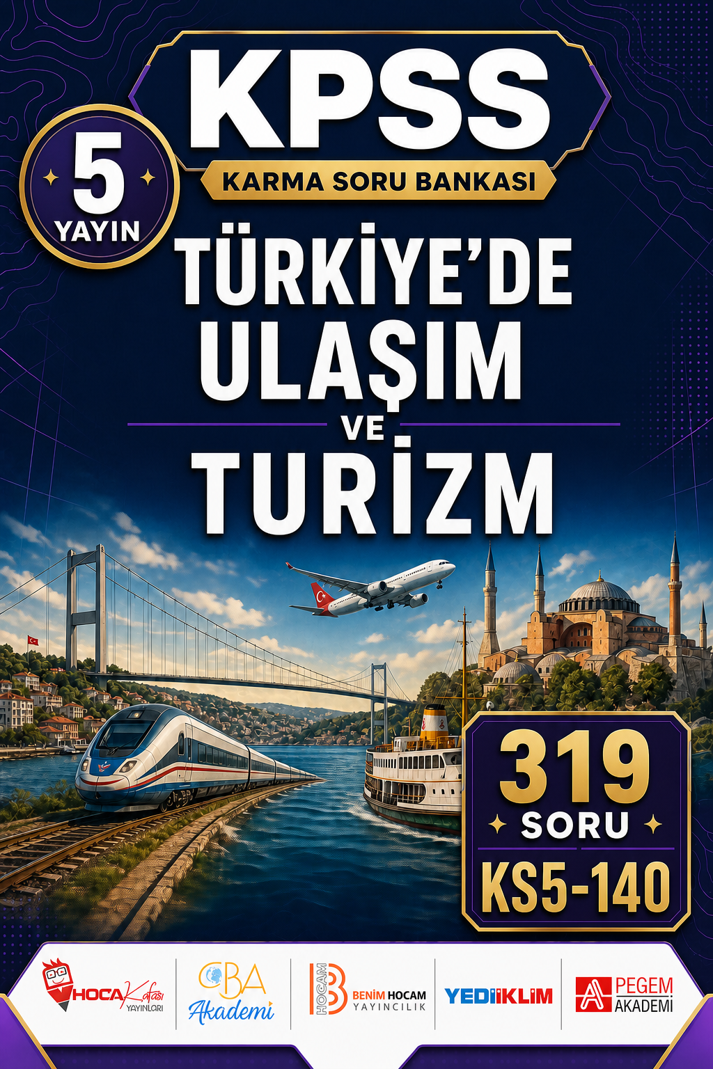 Türkiye’de Ulaşım ve Turizm 5 Yayın 319 Soru