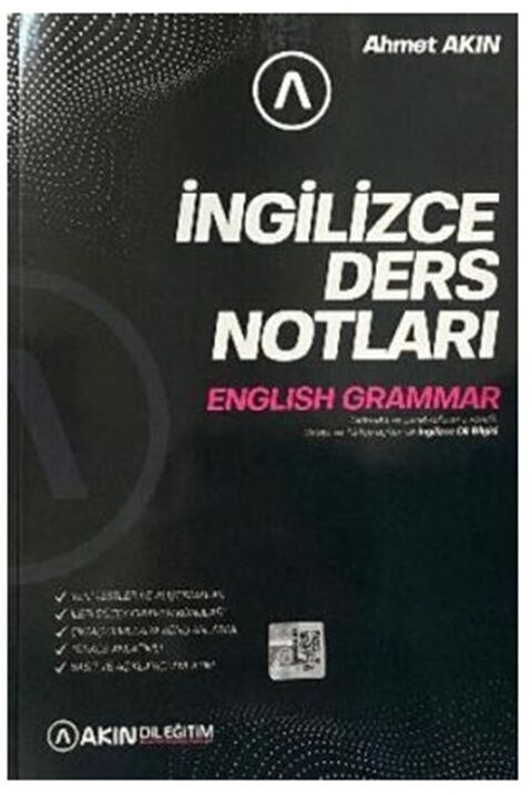YDS YKSDİL İngilizce Grammar Ders Notları Akın Dil Yayınları