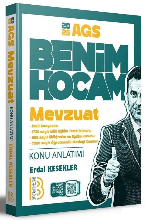 2025 MEB-AGS Mevzuat Konu Anlatımı Benim Hocam Yayınları