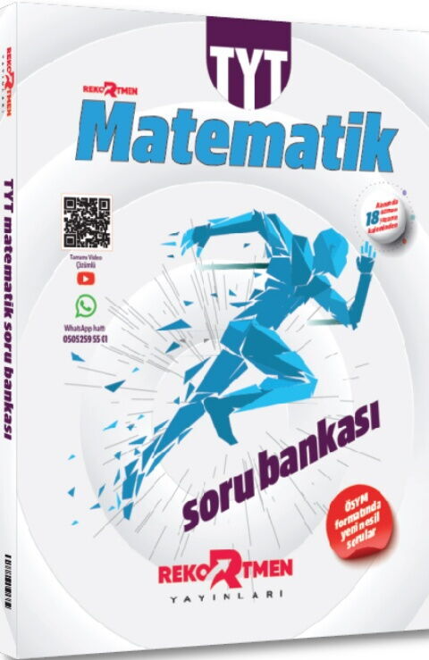 YKS TYT Matematik Soru Bankası Çözümlü Rekortmen Yayınları