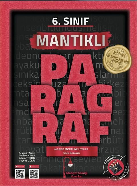 6. Sınıf Paragraf Mantıklı Soru Bankası Edebiyat Sokağı