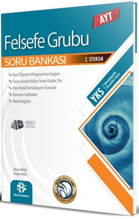 AYT Felsefe Grubu Soru Bankası Bilgi Sarmal Yayınları