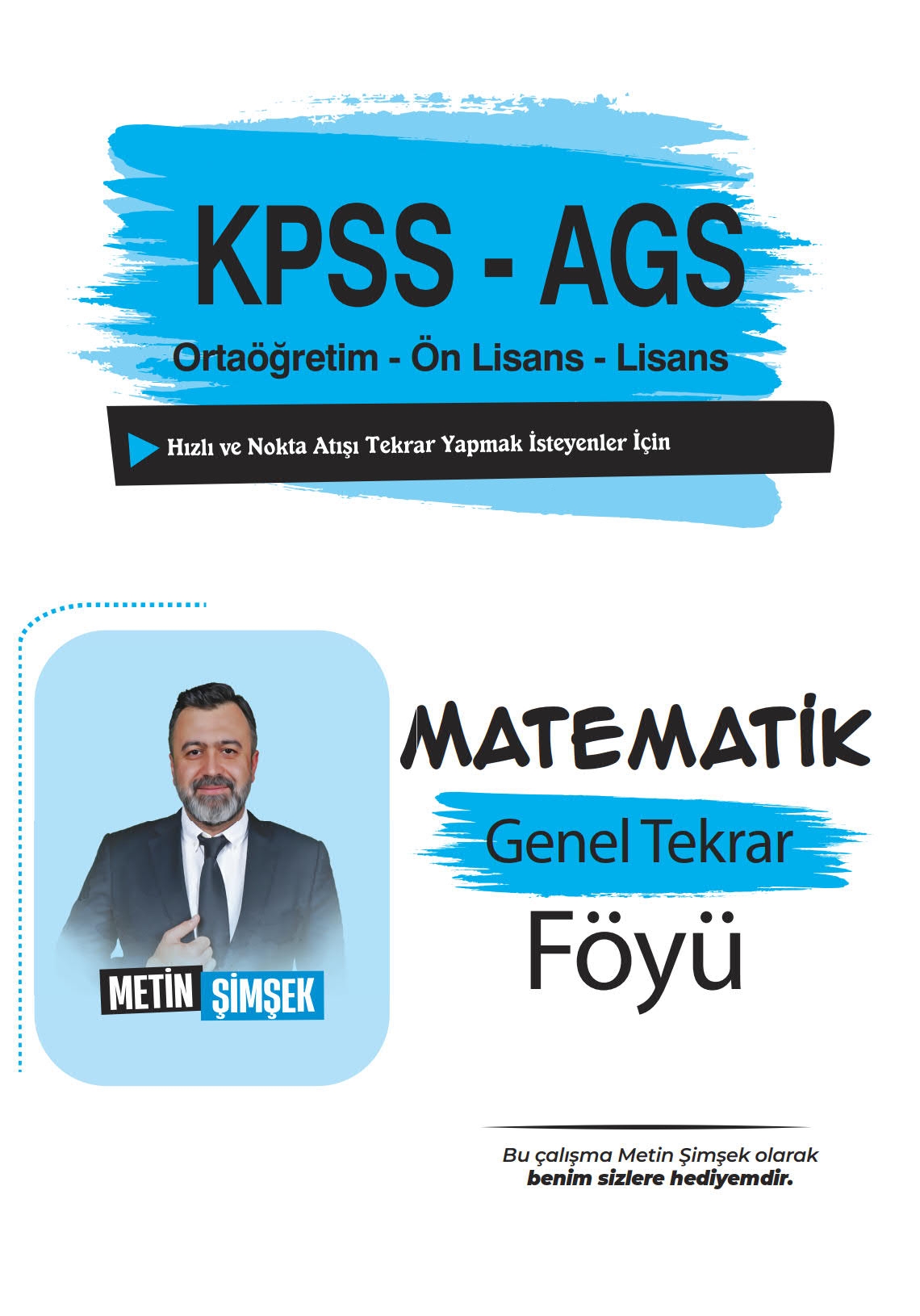 2026 Matematik Genel Tekrar Föyü Metin Şimşek