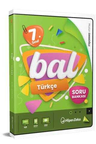 7. Sınıf BAL Türkçe Soru Bankası Hiper Zeka Yayınları