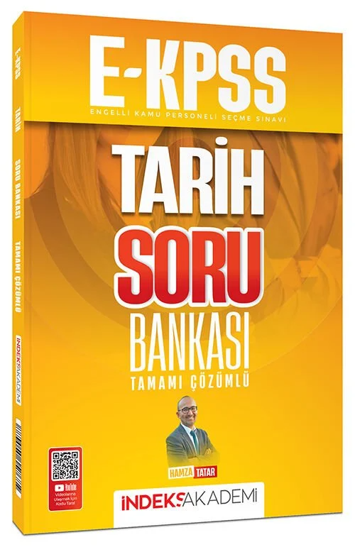 2026 EKPSS Tarih Soru Bankası Çözümlü - Hamza Tatar İndeks Akademi Yayıncılık