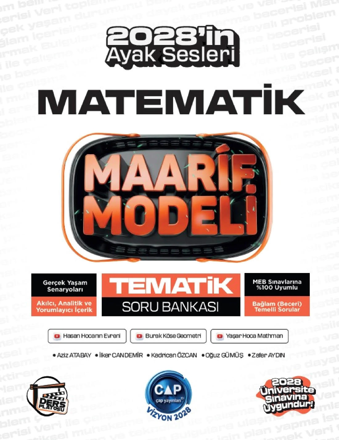 Üniversiteye Hazırlık Matematik Ders Platosu Maarif Modeli Tematik Soru Bankası Çap Yayınları