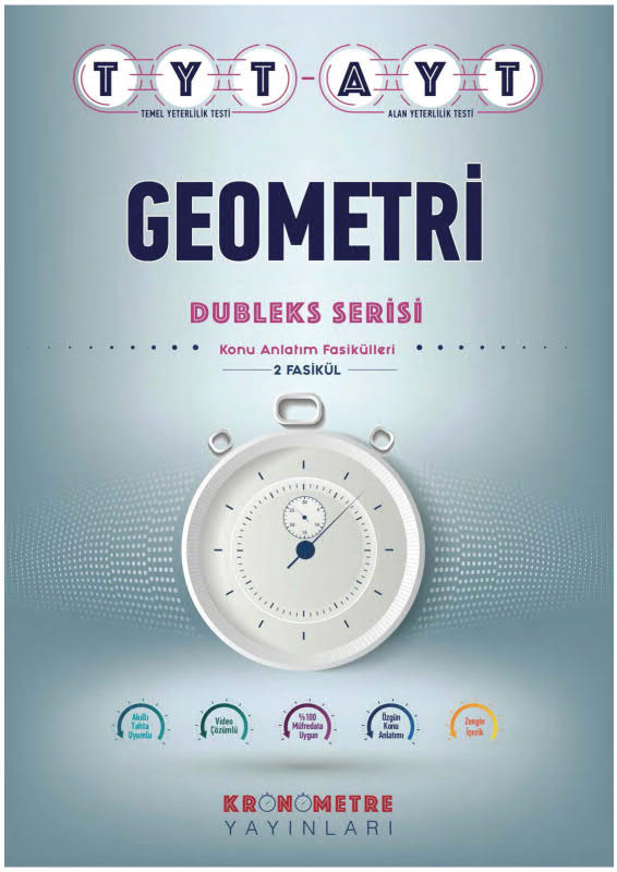 Tyt-Ayt Geometri Dubleks Serisi Konu Anlatım Fasikülleri (2 Fasikül)