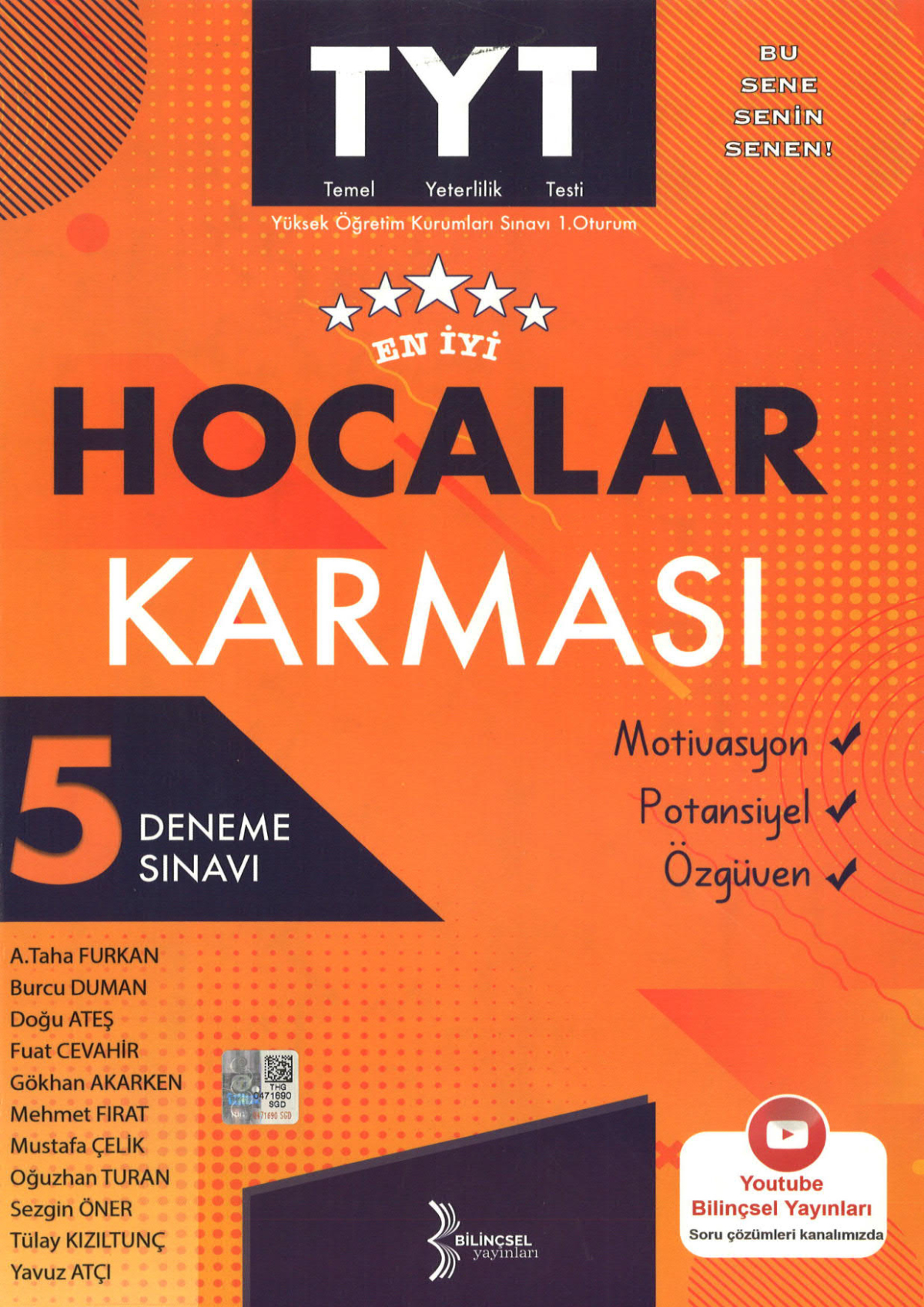 TYT En İyi Hocalar Karması 5 Deneme Sınavı