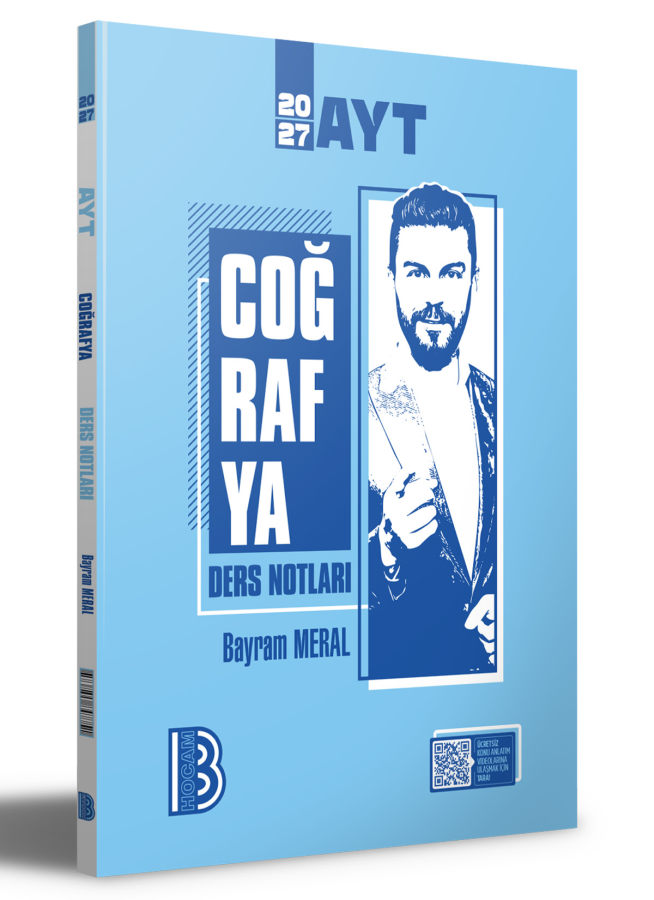 2027 AYT Coğrafya Ders Notları Benim Hocam Yayınları
