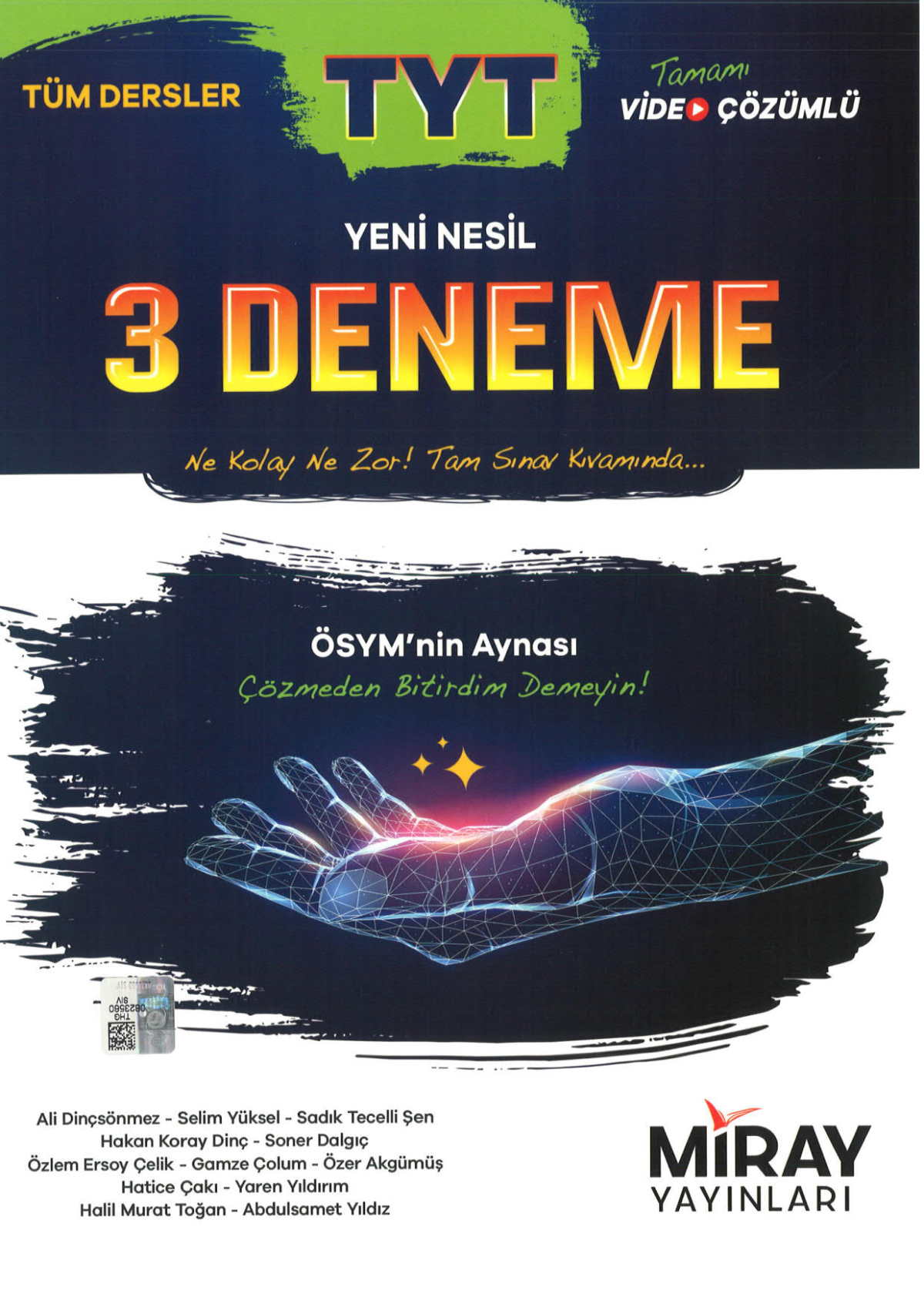 TYT Tüm Dersler Yeni Nesil 3 Deneme