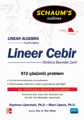 Lineer Cebir Nobel Yayınları Schaum's