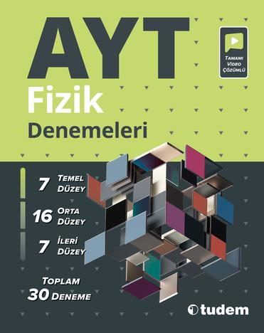 AYT Fizik Denemeleri 30 Deneme Video Çözümlü