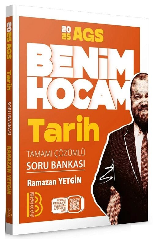2025 MEB-AGS Tarih Soru Bankası Çözümlü Benim Hocam Yayınları