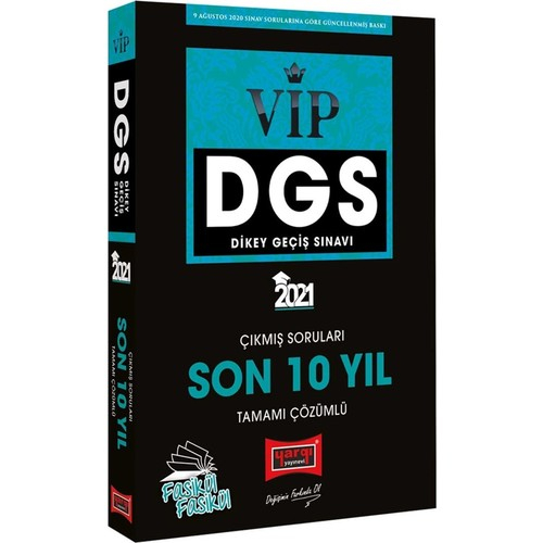 VİP DGS SON 10 YIL ÇIKMIŞ SORU ÇÖZÜMLÜ
