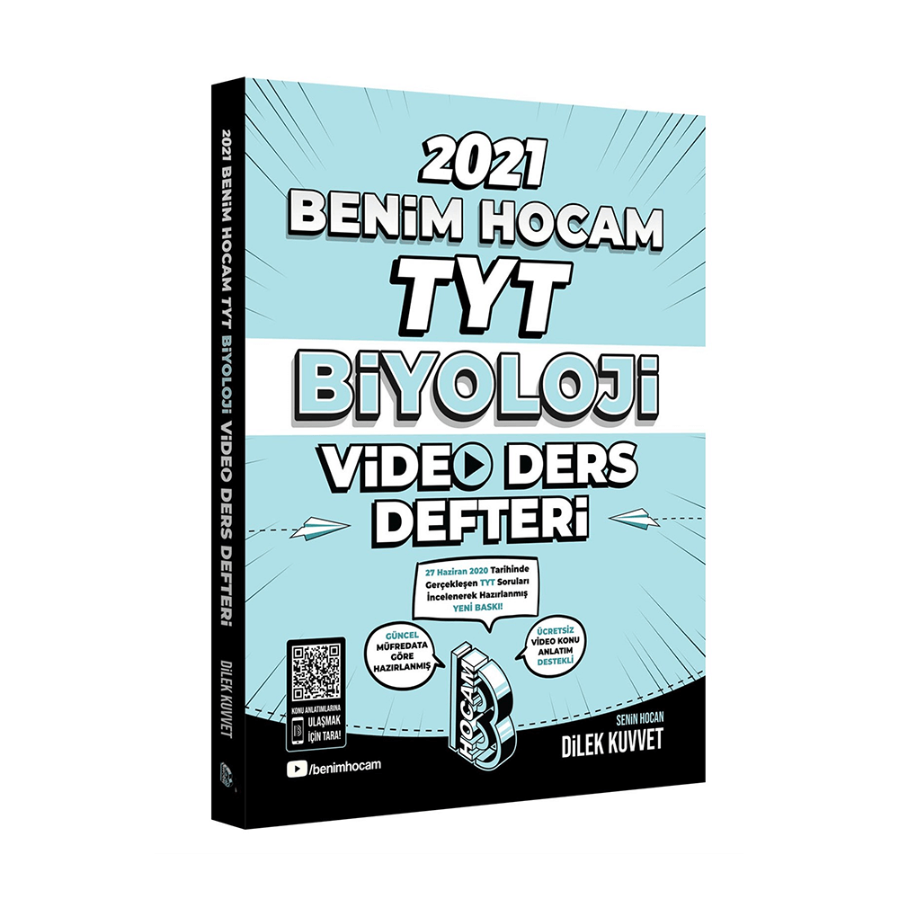 TYT BİYOLOJİ VİDEO DERS DEFTERİ