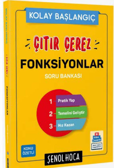Çıtır Çerez Fonksiyonlar Şenol Hoca Yayınları