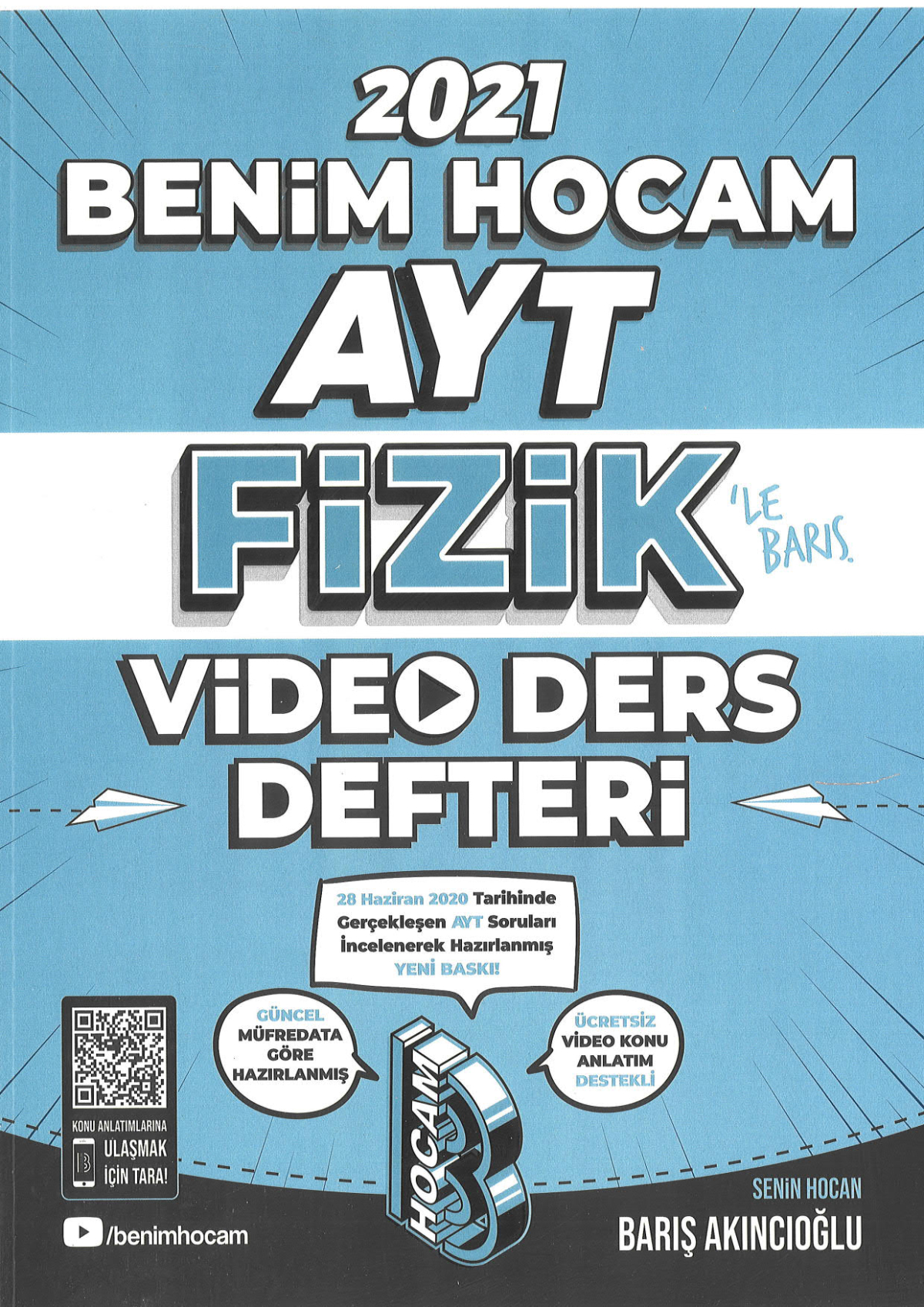AYT FİZİK VİDEO DERS DEFTERİ
