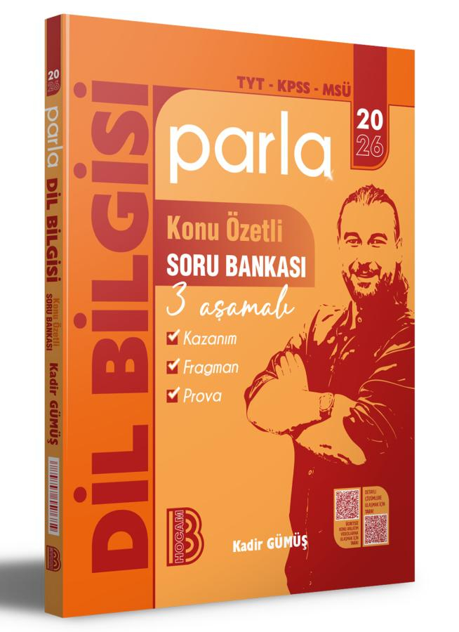 2026 TYT- KPSS- MSÜ Parla Dil Bilgisi Konu Özetli Soru Bankası Benim Hocam Yayınları