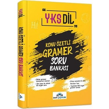 YKS Dil Konu Özetli Gramer Soru Bankası