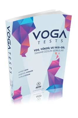 VOGA TEST YDS, YÖKDİL, YKSDİL TAMAMI ÖZGÜN SORULAR