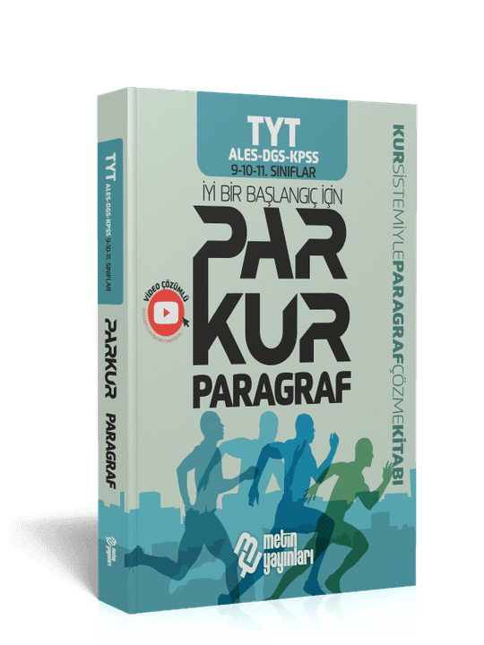 Parkur Paragraf Soru Kitabı Video Çözümlü Metin Yayınları