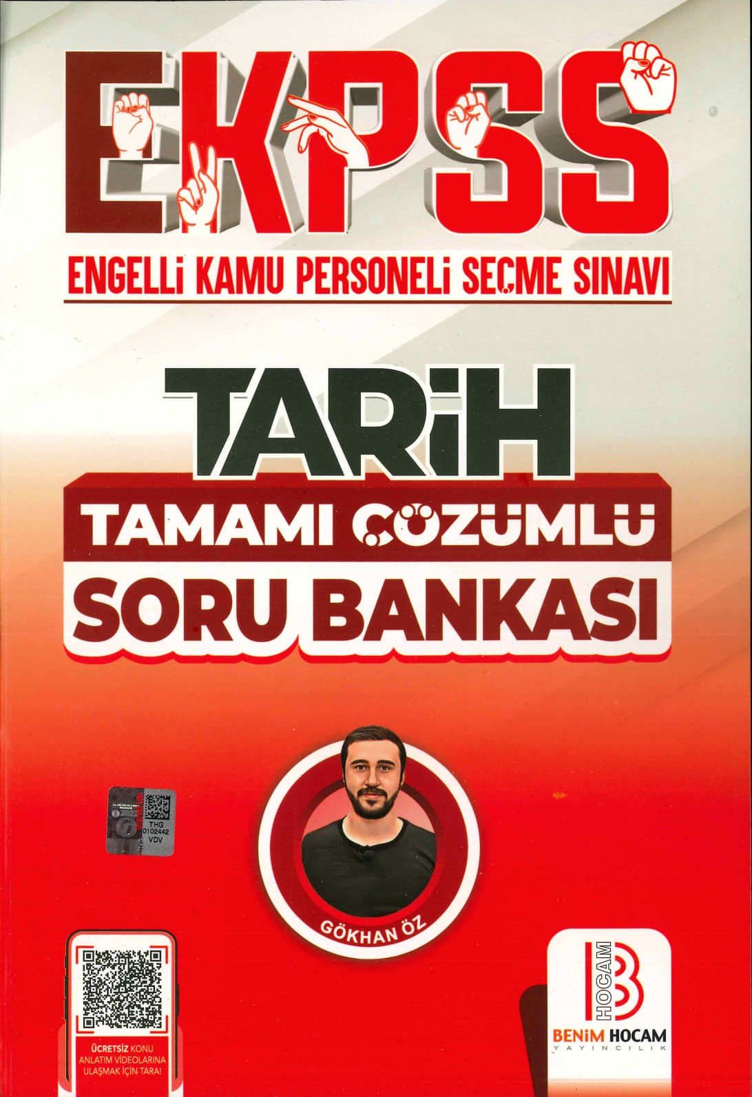 EKPSS Tarih Tamamı Çözümlü Soru Bankası Benim Hocam Yayınları