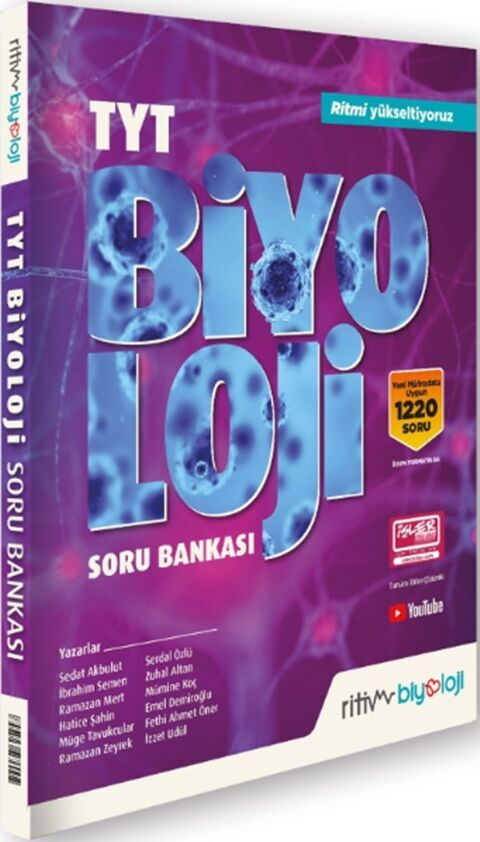 TYT Biyoloji Soru Bankası Ritim Biyoloji