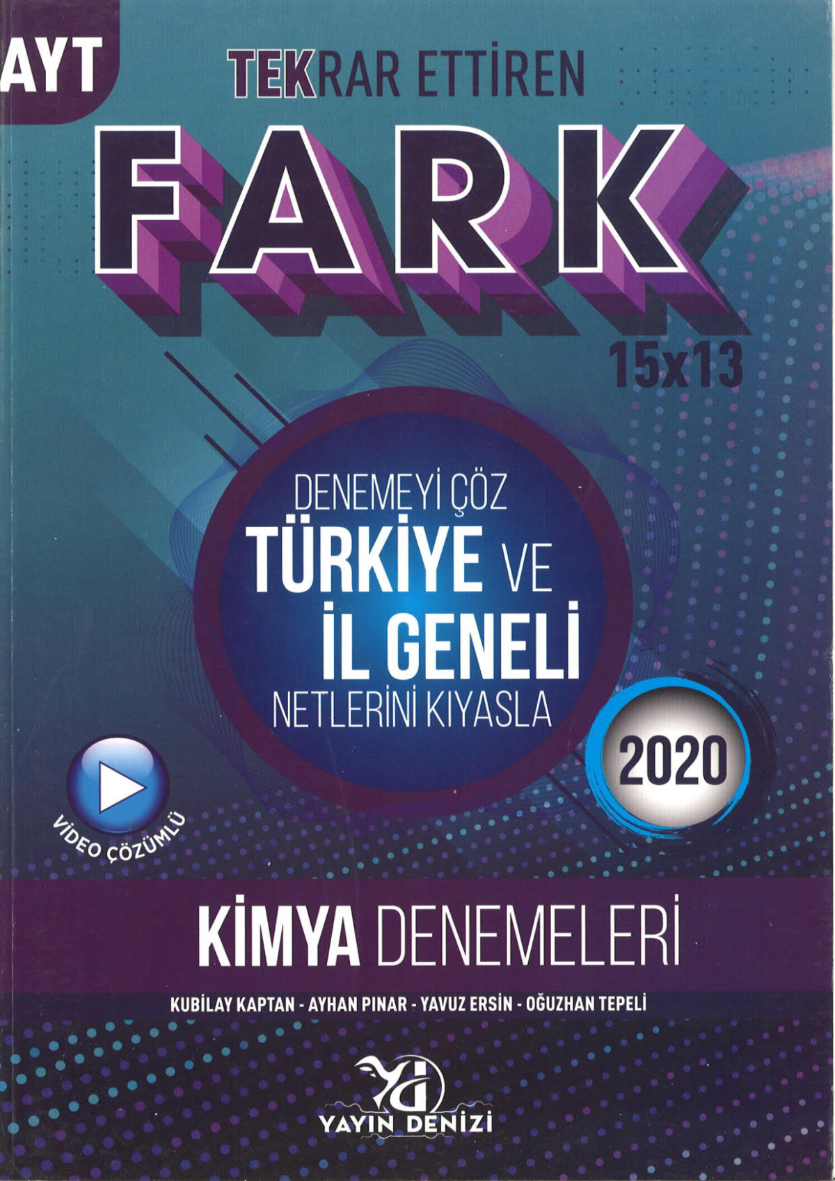 AYT Kimya Fark Tekrar Ettiren 15 x 13 Denemesi