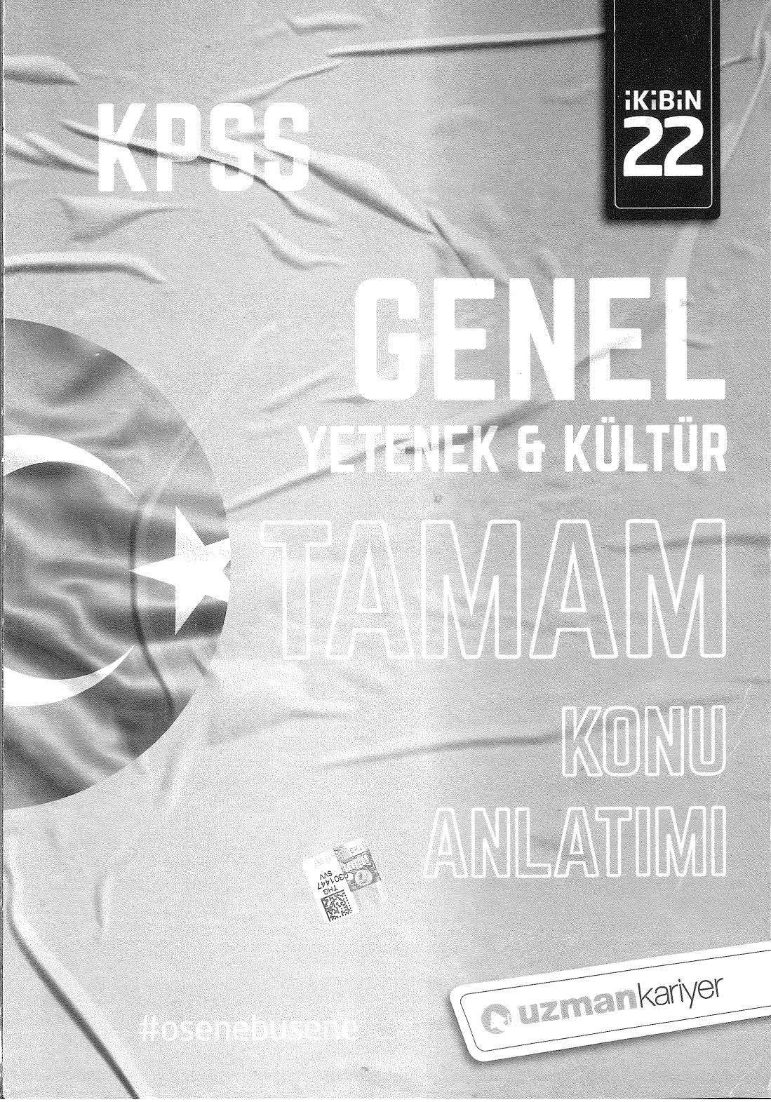 GY GK TAMAM KONU ANLATIMI TEK KİTAP