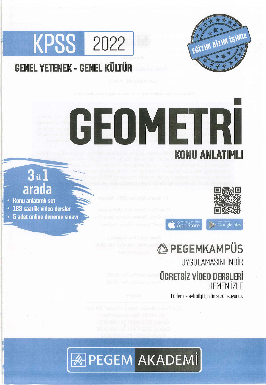 GEOMETRİ KONU ANLATIMI
