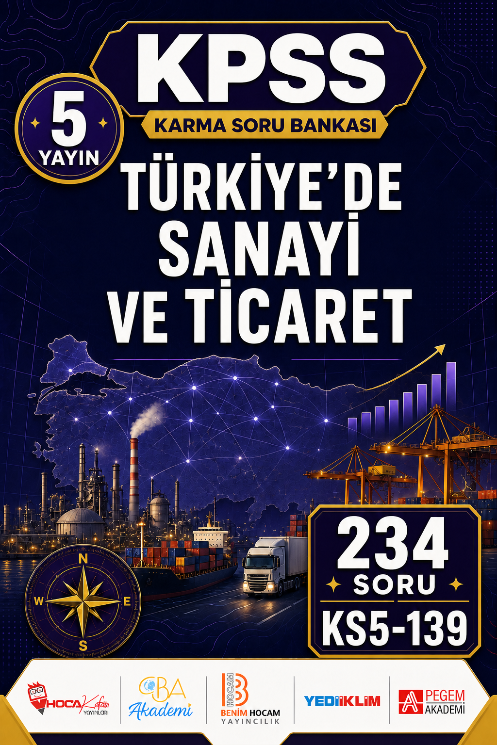 Türkiye’de Sanayi ve Ticaret 5 Yayın 234 Soru