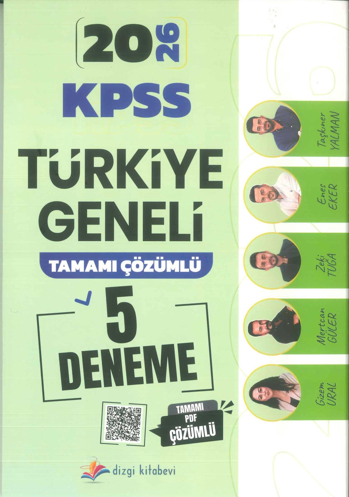 KPSS 5 TG DENEME 5*60 Dizgi Yayınları