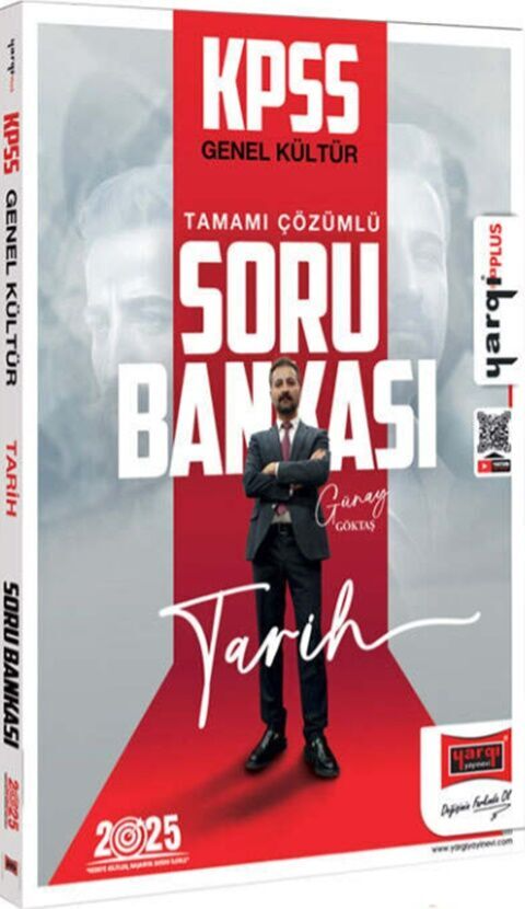 2025 KPSS Genel Kültür Tamamı Çözümlü Tarih Soru Bankası Yargı Yayınları