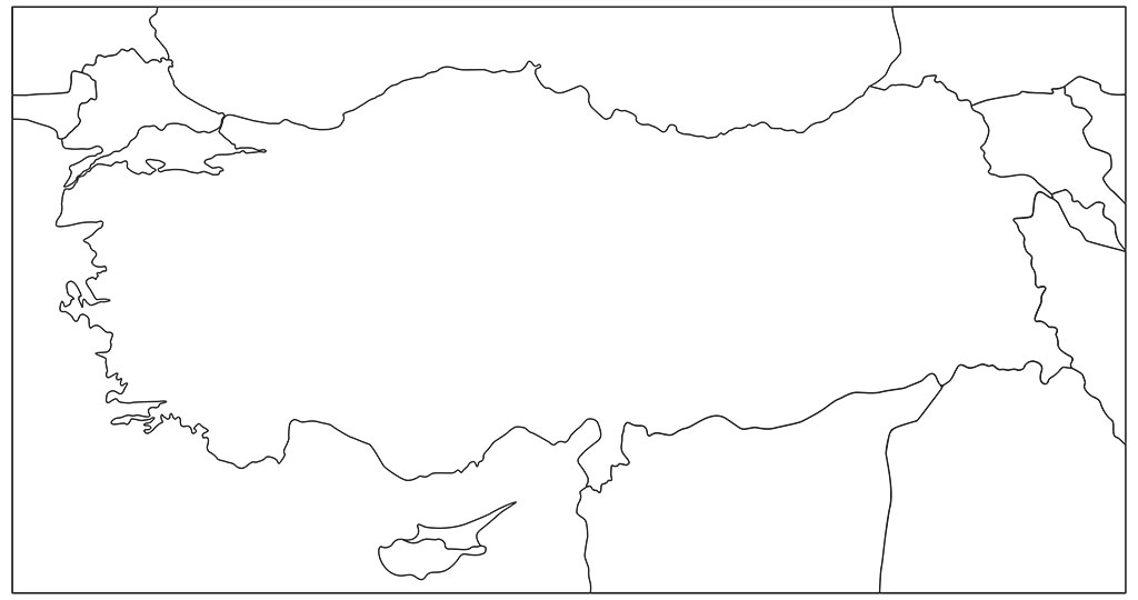 DİLSİZ HARİTA 20 SAYFA (CİLTLİ ŞEKİLDE)