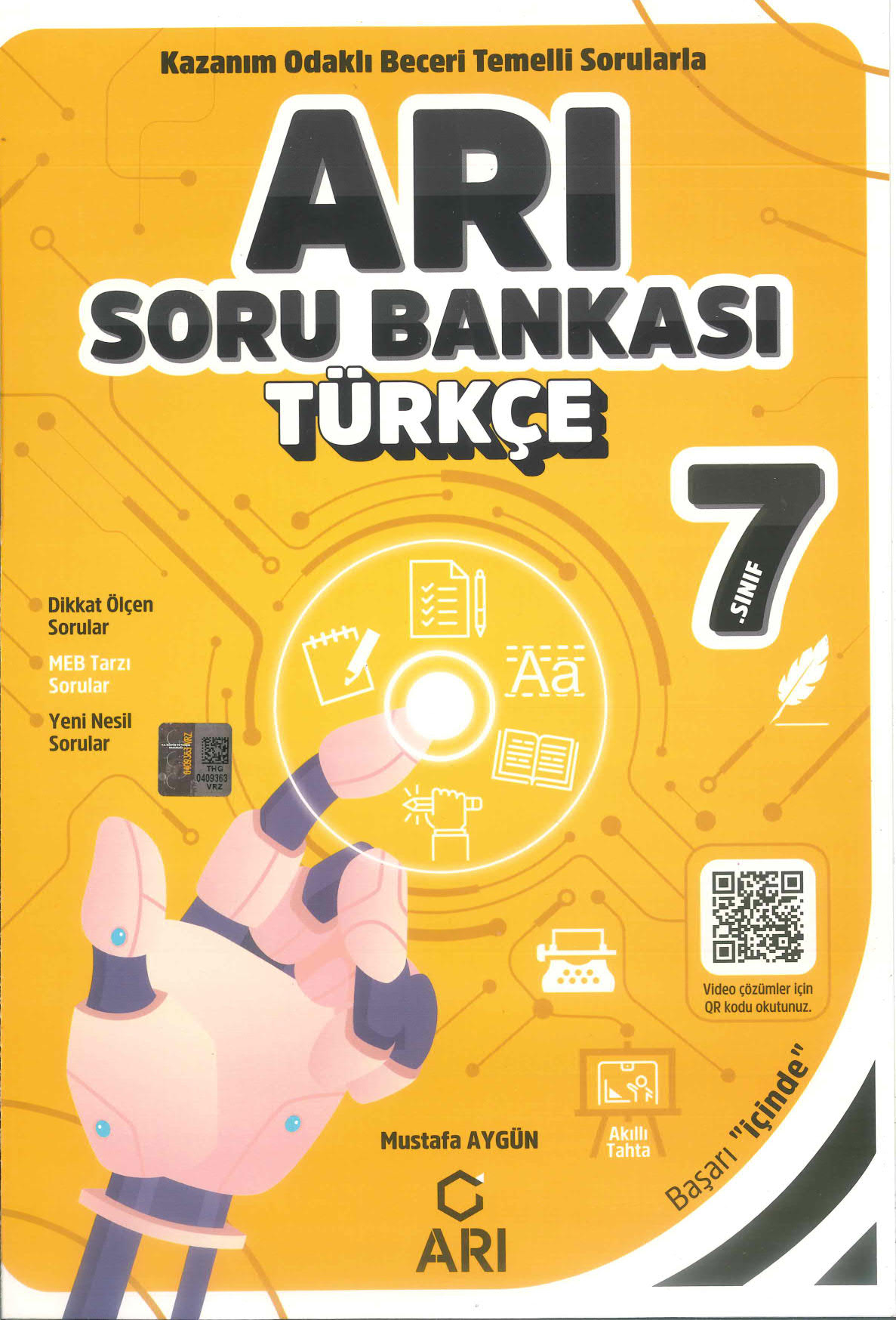 7. Sınıf Türkçe Arı Soru Bankası Arı Yayınları