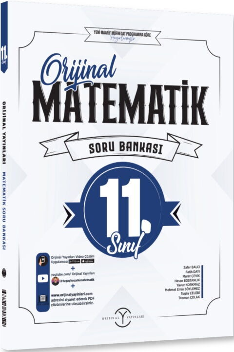 11. Sınıf Matematik Soru Bankası Orijinal Yayınları