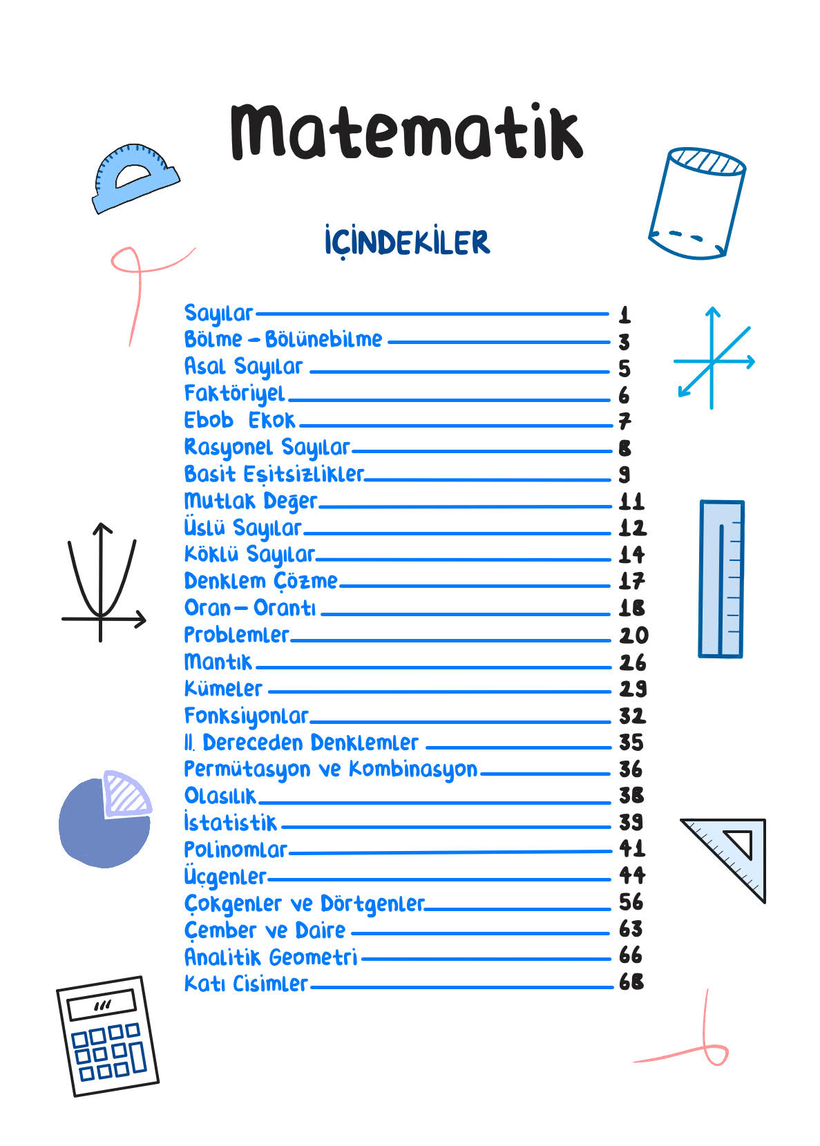 TYT Matematik Vip Notlar Vin Kampüs