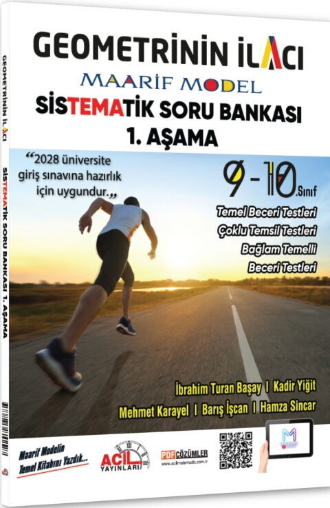 2028 TYT AYT Geometrinin İlacı Maarif Model Sistematik Soru Bankası 1 Acil Yayınları