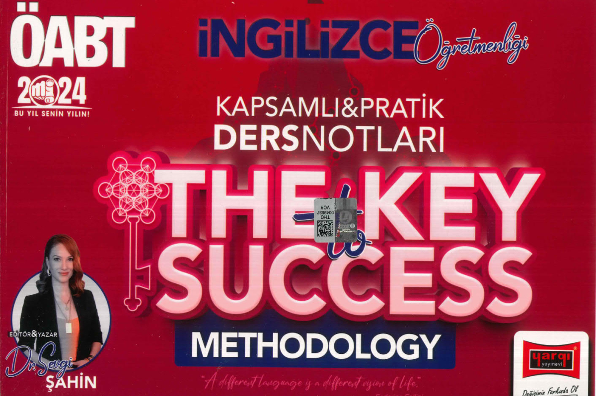 ÖABT İNGİLİZCE ÖĞRETMENLİĞİ THE KEY TO SUCCESS KAPSAMLI PRATİK DERS NOTLARI (METHODOLOGY)