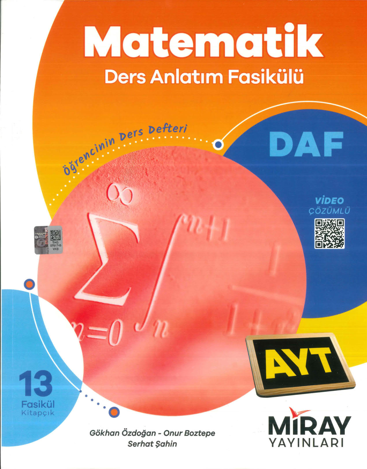 AYT Matematik Ders Anlatım Fasikülleri Miray Yayınları