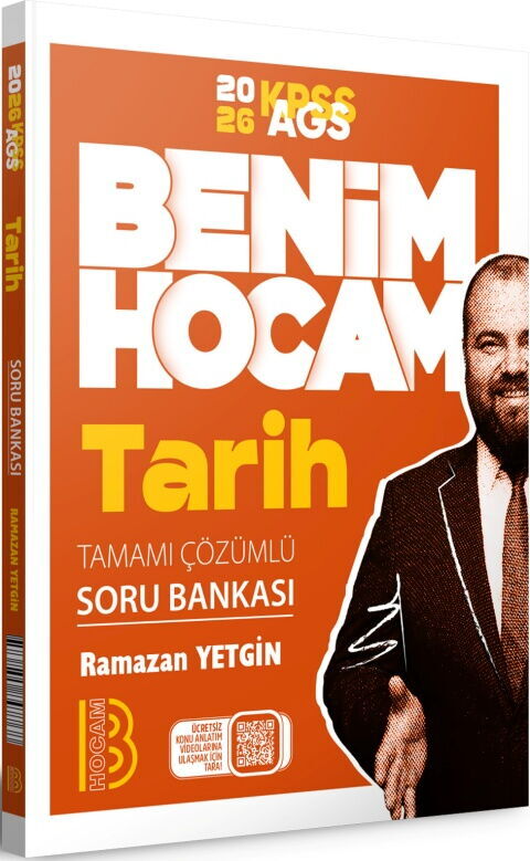 2026 KPSS AGS Tarih Tamamı Çözümlü Soru Bankası Benim Hocam Yayınları