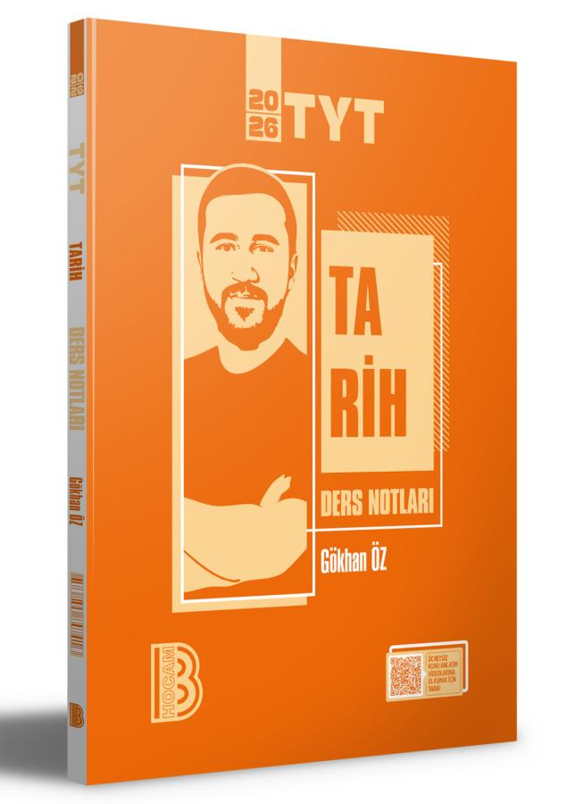 2026 TYT Tarih Ders Notları Gökhan Öz Benim Hocam Yayınları