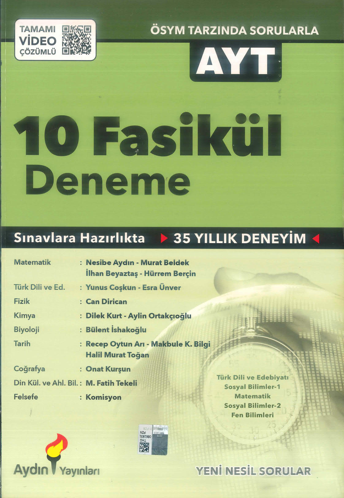 AYT 10 FASİKÜL DENEME