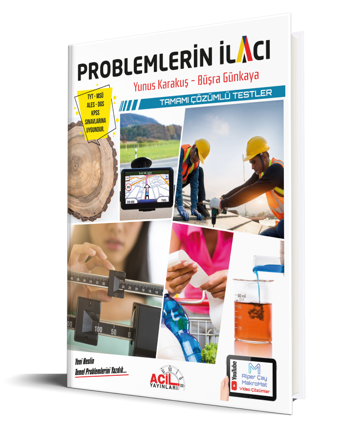 Problemlerin İlacı Tamamı Çözümlü Testler