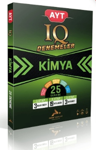 AYT IQ Kimya 25 Branş Denemesi PRF Paraf Yayınları